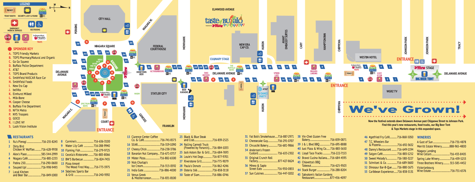 Your guide to this weekend's Taste of Buffalo